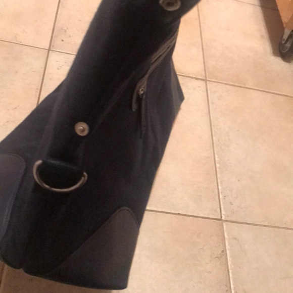 NEW DSW weekend large tote bag navy blue - Picture 5 of 7